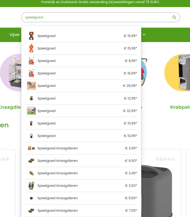 Elasticsearch integratie