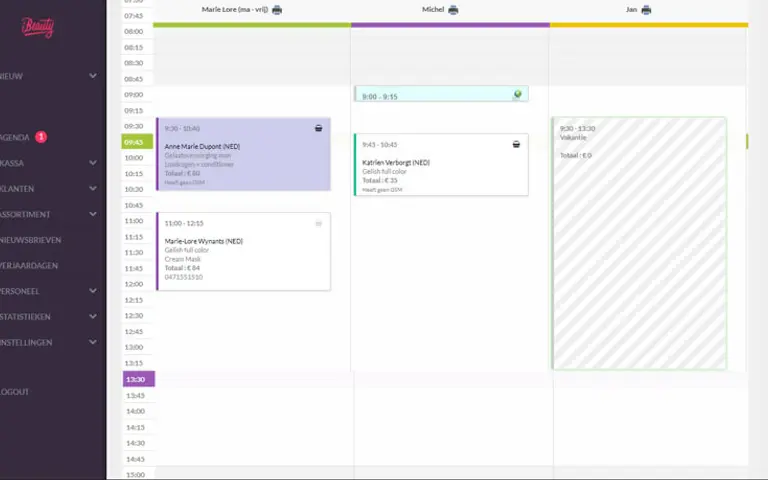 iBeauty salonplatform (legacy)