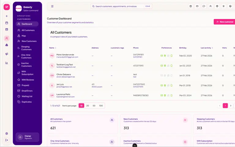 iBeauty v2 salonplatform