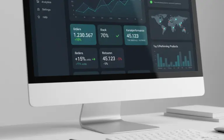 Retail control dashboard