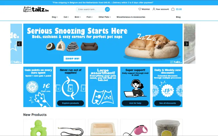 Tailz Shopware platform